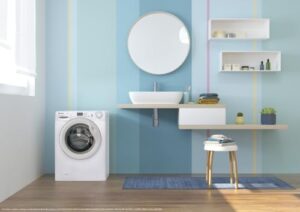 Candy EY284DWM5/1-S lavatrice 8 Kg, caricamento frontale e classe energetica A