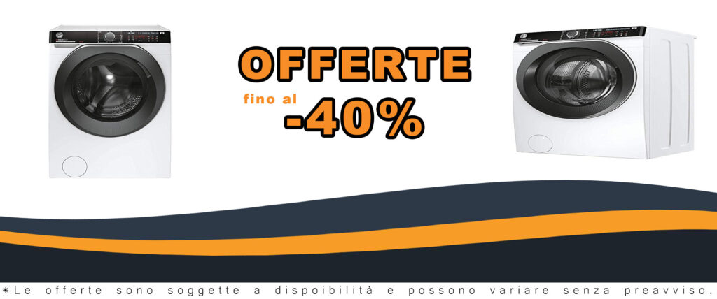Hoover HWPD 610AMBC/1-S H-WASH 500 PRO Lavatrice Smart 10 Kg con Wi-Fi, Bluetooth, Funzione Vapore e Motore Inverter