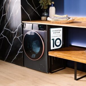 Cecotec Lavatrice 9Kg Bolero DressCode 9900 Inverter FullColor Steel A - Immagine del prodotto