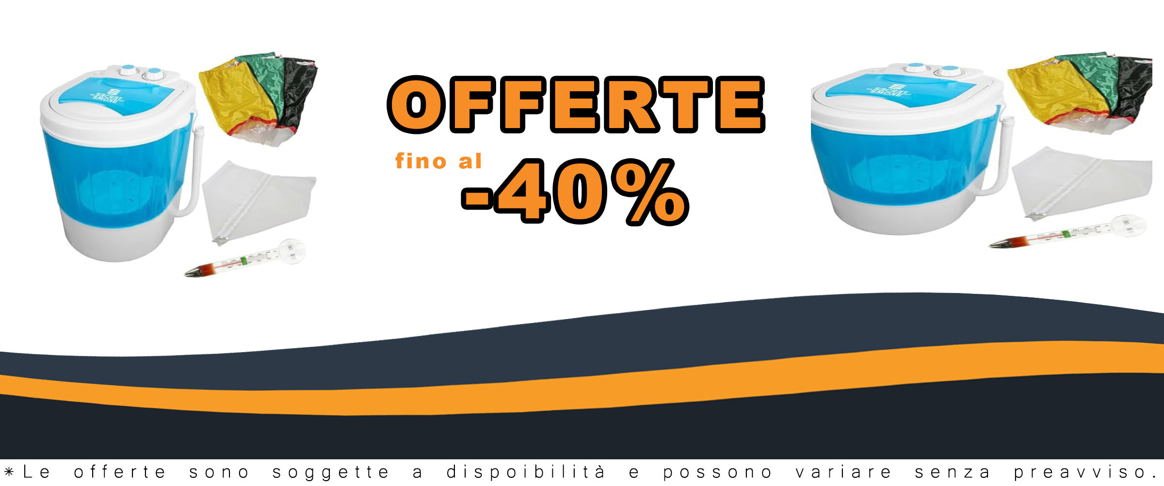 Immagine del prodotto SECRET SMOKE - Lavatrice Estrazione resine a freddo, completa di kit con 3 sacche filtranti