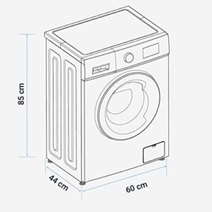 Lavatrice UNIVERSALBLUE da 6 kg con carico frontale, display, 15 programmi e sistema di sicurezza