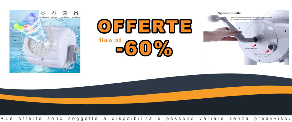 Lavatrice portatile Morlinca, perfetta per campeggio, viaggi e piccole abitazioni, funzionamento manuale, senza elettricità.