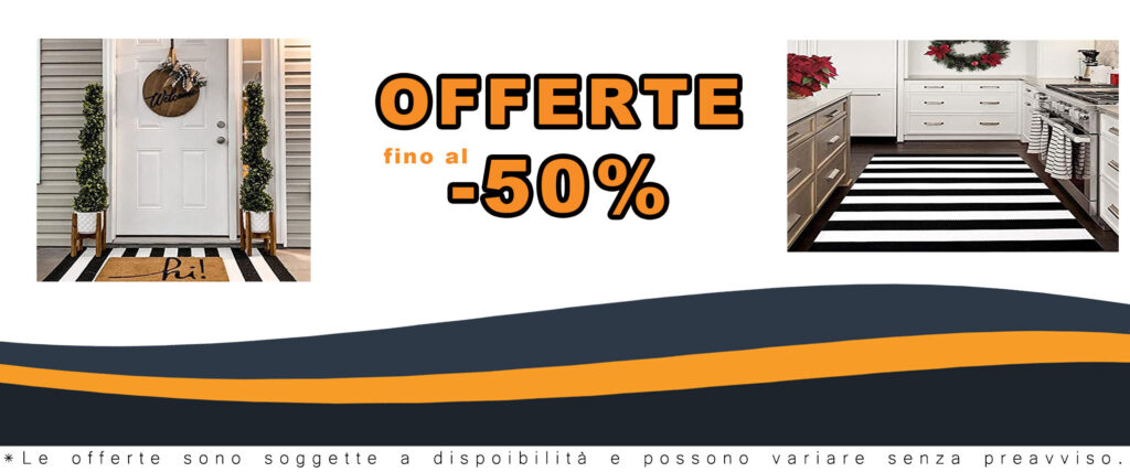 Tappeto bianco e nero a righe 90x140 cm, ideale per ingresso e portico, facile da lavare in lavatrice