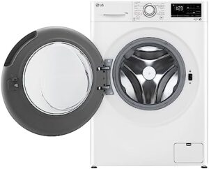 Lavatrice LG AI DD F4WV310S3AA in azione, con lavaggio a vapore e motore inverter direct drive