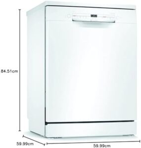 Lavastoviglie Bosch SMS2ITW11E Serie 2, bianca, da 60 cm con Home Connect e diagnosi remota