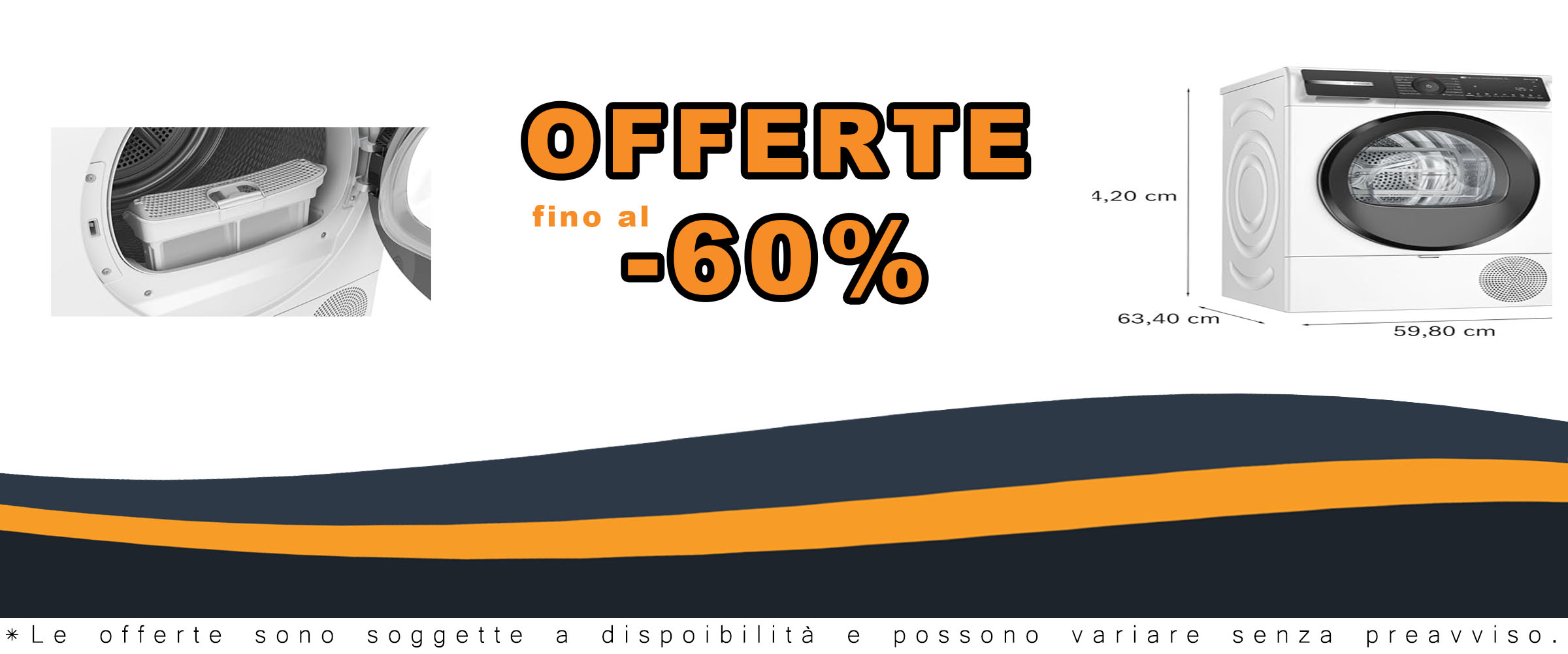 Asciugatrice Bosch WQH245A0IT Serie 6 con pompa di calore, condensatore autopulente e funzione Iron Assist per un’asciugatura perfetta  