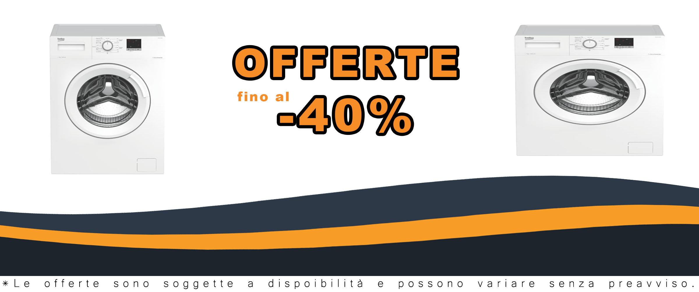 Lavatrice BEKO WTE 7611 BW A+++, 2200 W, bianca, vista frontale