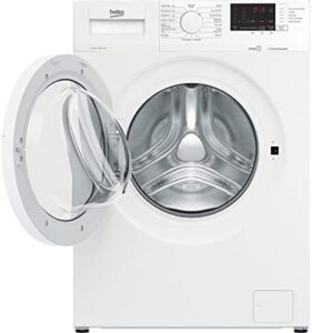 Beko Lave-linge frontal WUE6612W1W, lavatrice ad alta efficienza energetica, design moderno e funzione Eco