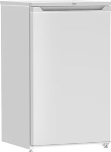 Frigorifero sottotavolo Beko TS190340N, design compatto, classe energetica E, colore bianco, ideale per spazi ridotti