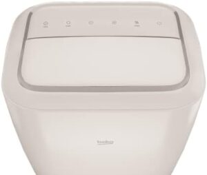 Climatizzatore portatile Beko BPN109C, 9000 Btu, funzione deumidificazione e raffreddamento, colore bianco.