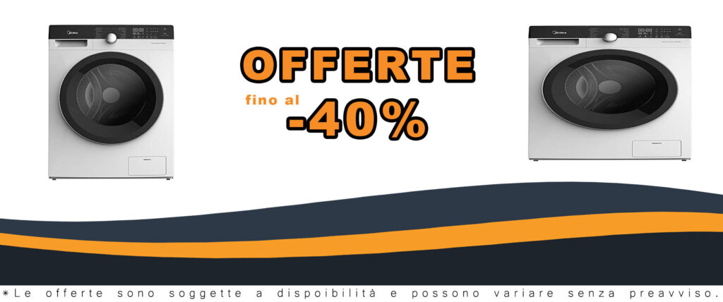 Midea Lavatrice 8 kg, A+++, 1400 giri in funzione, perfetta per famiglie di medie dimensioni e risparmio energetico.