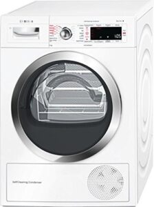 Bosch Serie 8 WTW855R8IT Asciugatrice bianca a carico frontale da 8 kg, modello ad alta efficienza energetica