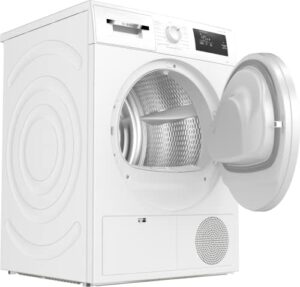 Bosch WTH83058II Serie 4 - Asciugatrice a pompa di calore, capacità 8 kg, con programma rapido e Auto Dry