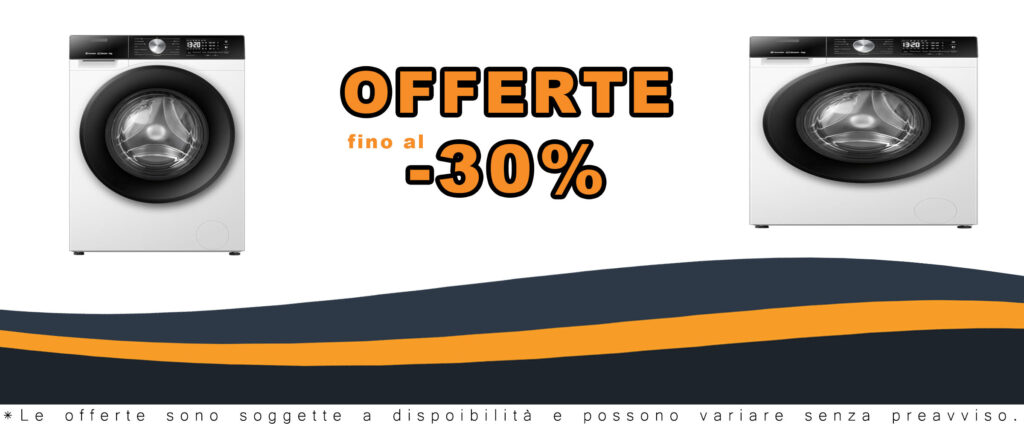 Immagine della lavatrice WF3S7021BW, modello da 7 kg e 1200 giri/min, in classe energetica A, ideale per famiglie.