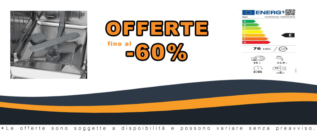 Lavastoviglie Beko DVS05024S, modello slim argento, perfetta per spazi ristretti e performance ottimali.