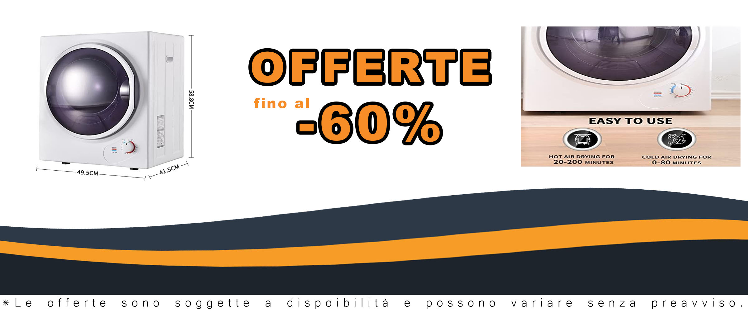 Rtopsu Asciugatrice Elettrica 850W 2,5Kg, compatta e versatile, ideale per vestiti asciutti e delicati