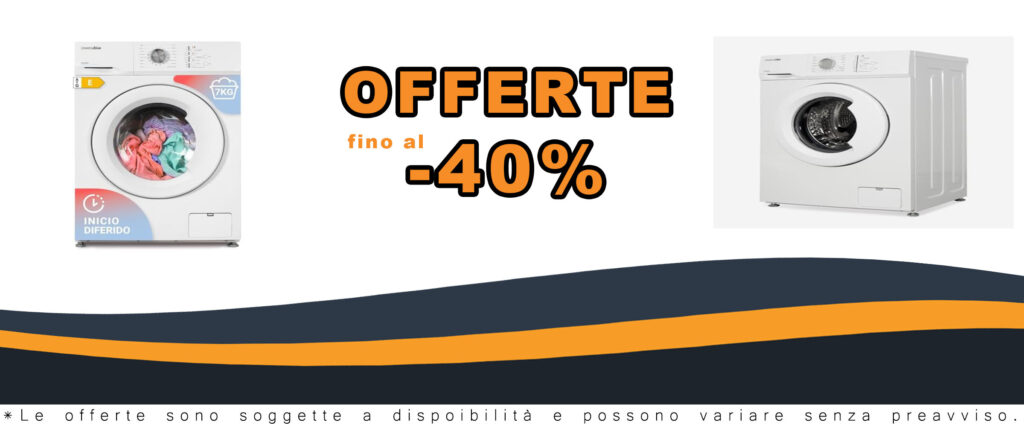 UNIVERSALBLUE Lavatrice 7 KG Carico Frontale, con 16 programmi e sistema di sicurezza bambini