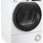 Hoover ND4 H7A2TCBEX-S Asciugatrice 7 Kg Slim Pompa di Calore Wi-Fi, Classe A++, con design compatto e alta efficienza energetica.