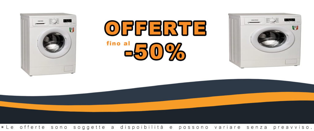 Lavatrice SANGIORGIO 8 Kg con carica frontale, display LED, e classe energetica D, ideale per famiglie di medie dimensioni.