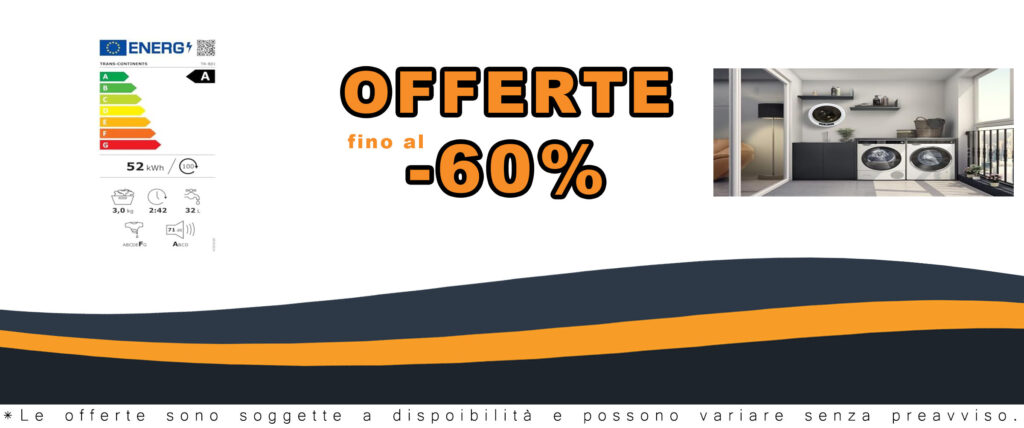 Mini lavatrice compatta Trans-Continents 3kg, ideale per Camper, Roulotte, Appartamenti e Barche.