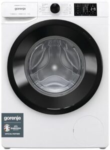 Lavatrice Gorenje WNEI 74 ADPS con funzione vapore, 7 kg, motore inverter, tamburo in acciaio inox e sicurezza AquaStop.