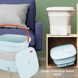 Mini lavatrice CEIEVER 220 V portatile pieghevole, perfetta per biancheria intima e vestiti per bambini