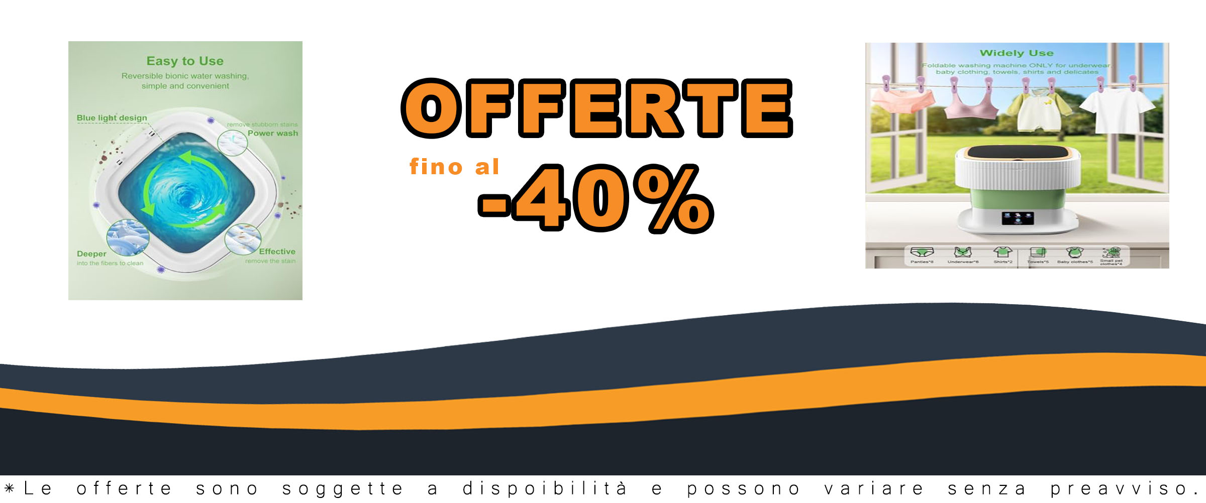Lavatrice portatile da 60W con capacità di 13 litri, ideale per lavare biancheria intima, vestiti per bambini e capi delicati.