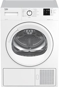 Asciugatrice Beko DRX823N con display digitale e design elegante, 8 kg di capacità e classe energetica A++