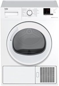 Beko DRX822W Asciugatrice a carica frontale, 8kg, A++ in bianco, ideale per famiglie di medie dimensioni.