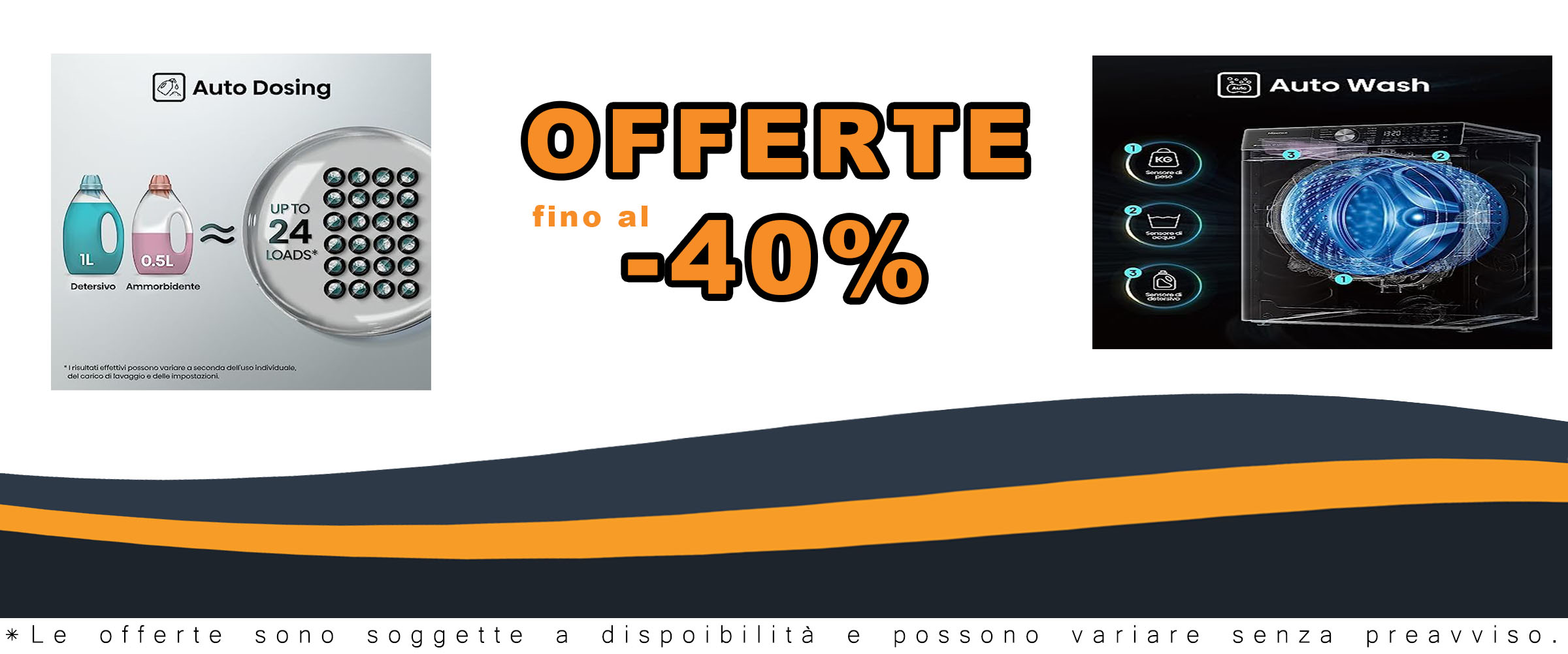 Hisense WF5S1045BW - Lavatrice a Carica Frontale 10,5 Kg, con Display Touch e Funzione Vapore