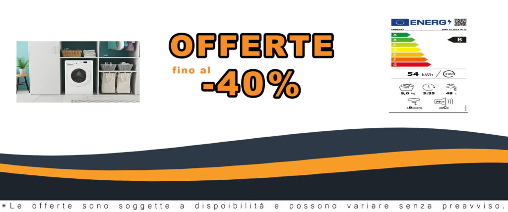 Lavatrice Indesit BWA 81285X W IT: 8kg, carica frontale, centrifuga a 1200 giri e classe energetica B