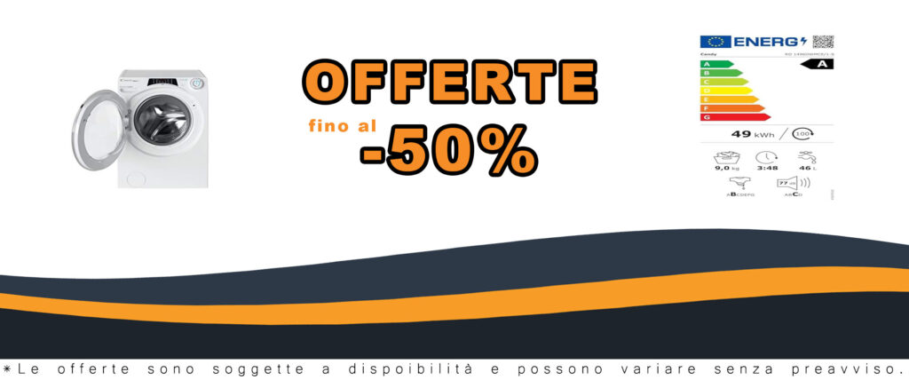 Lavatrice Candy RapidÓ RO 1496DWMCE/1-S con WiFi, Bluetooth e funzione vapore