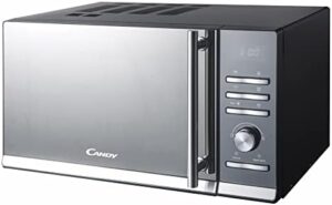 Forno a Microonde Candy CMGE23BS con Grill, 23 Litri, 900W, nero, con piatto girevole