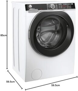 Hoover H-WASH 500 HWPD 69AMBC/1-S lavatrice intelligente 9 kg, Wi-Fi e Bluetooth, bianca