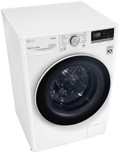LG F4WV509N0E Lavatrice a Carica Frontale 9 Kg, 1400 Giri/min con Wi-Fi e Intelligenza Artificiale AI DD