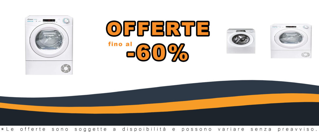 Lavatrice Candy RapidÓ RO16106DWMCT/1-S e Asciugatrice Smart Pro CSOE H9A2DE-S con connettività Wi-Fi e BLE