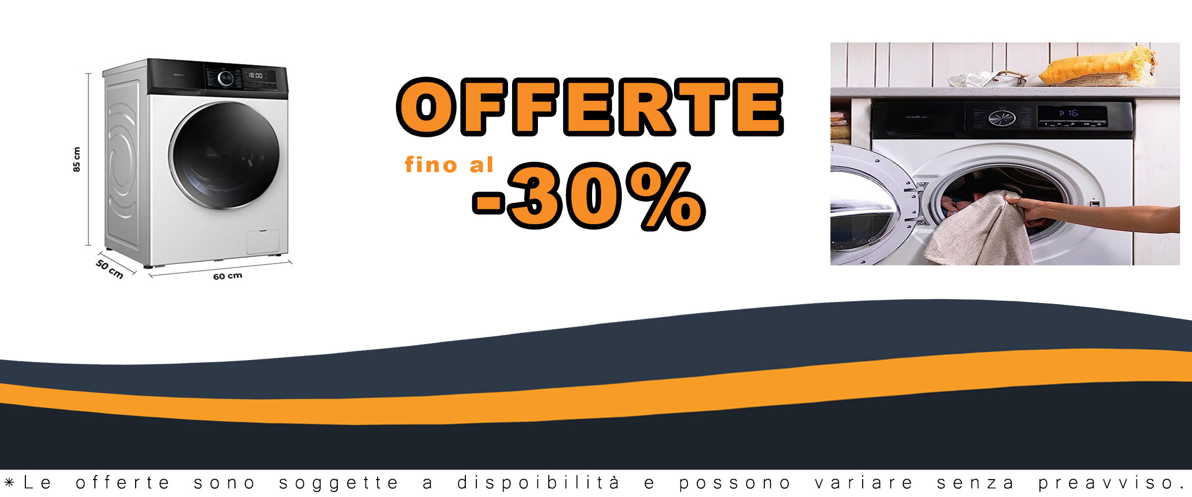 Cecotec Lavatrice 7 Kg Bolero Dresscode 7500 Inverter con motore Inverter Plus e SteamMax, perfetta per il risparmio energetico e per ogni tipo di tessuto.