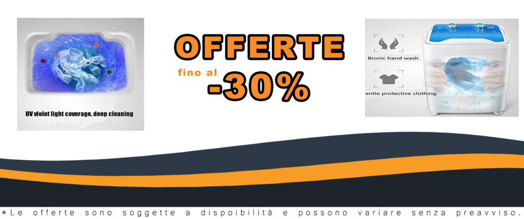 WLL-DP Lavatrice Portatile 7KG, lavatrice compatta blu per campeggio e appartamenti, con funzione centrifuga e disidratazione