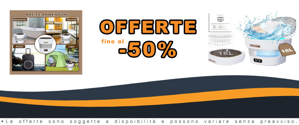 Mini lavatrice portatile grigia con centrifuga, compatta e pieghevole, ideale per campeggio e viaggi