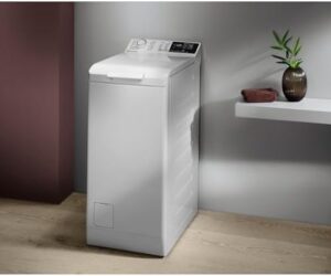 Electrolux 600 Lavatrice a Carica Dall'alto, 7 kg, EW6T437A, Classe A, Tecnologia SensiCare, Display LCD con Touch Control, Giri 1251, 600x400x890 mm, Bianco