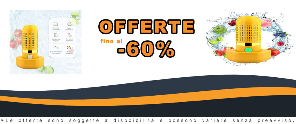 ANKDD Lavatrice per frutta e verdura, dispositivo per la pulizia di frutta e verdura, portatile, USB, wireless, purificatore di frutta con tecnologia di purificazione agli ioni OH per la pulizia degli