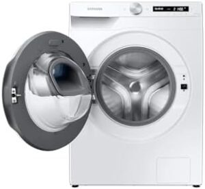 Samsung Lavatrice Ai Control con AddWash™, WW90T554DTW/S3, Libera installazione, 9 Kg, 1400 RPM, Classe A, WiFi, Vapore, Ecolavaggio, Carica Frontale, 60l x 85h x 55p cm
