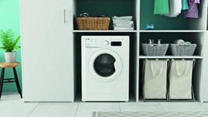 Indesit EWE 81283 W IT N, Lavatrice a carica frontale, 8 KG, 1200 GIRI/MIN, D