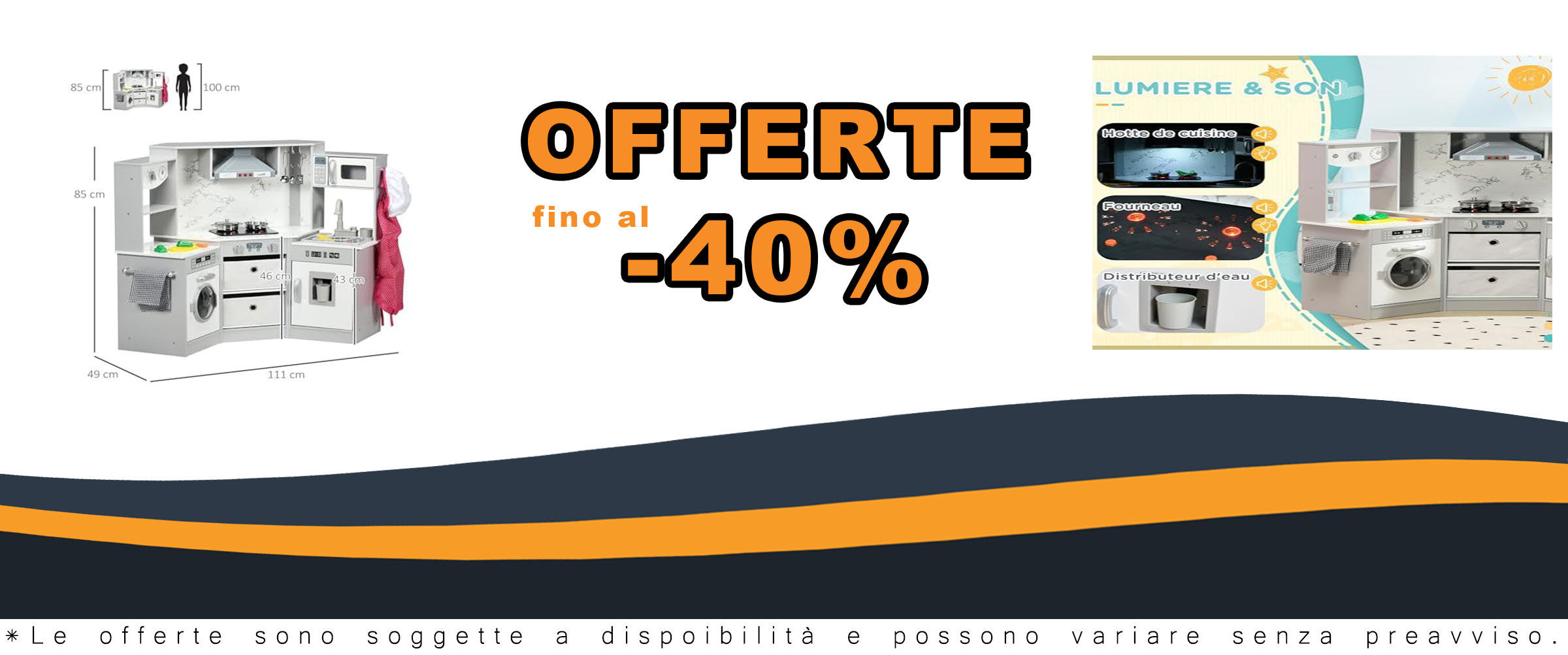 AIYAPLAY Cucina per bambini in legno, imitazione giocattolo per bambini, con 17 accessori, verdure in plastica, bottoni e luci, cappello da cuoco, grembiule, strofinaccio, 3-6 anni, grigio-bianco