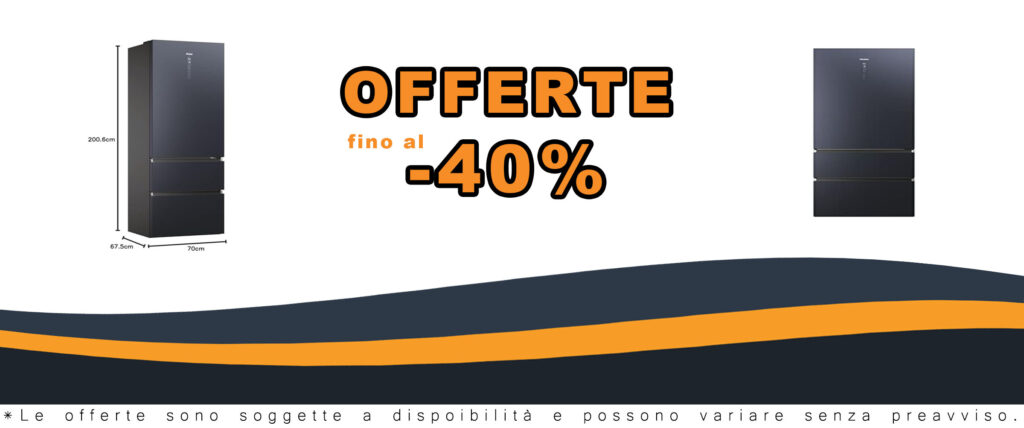 Haier 3D 70 Serie 7 Frigorifero Combinato a 3 Porte, 483 Litri, Cassetti Easy Access, No Frost, Connessione Wi-Fi e Bluethooth, Classe E, Libera Installazione, 70 x 67,5 x 200,6 cm, Nero - HTW7720ENMB