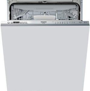 Hotpoint Lave-vaisselle Entièrement intégré 14 couverts D, Argent, Famiglie o singoli che apprezzano la tranquillità e l'efficienza negli elettrodomestici da cucina, Neutro, Lave-vaisselle, Casa
