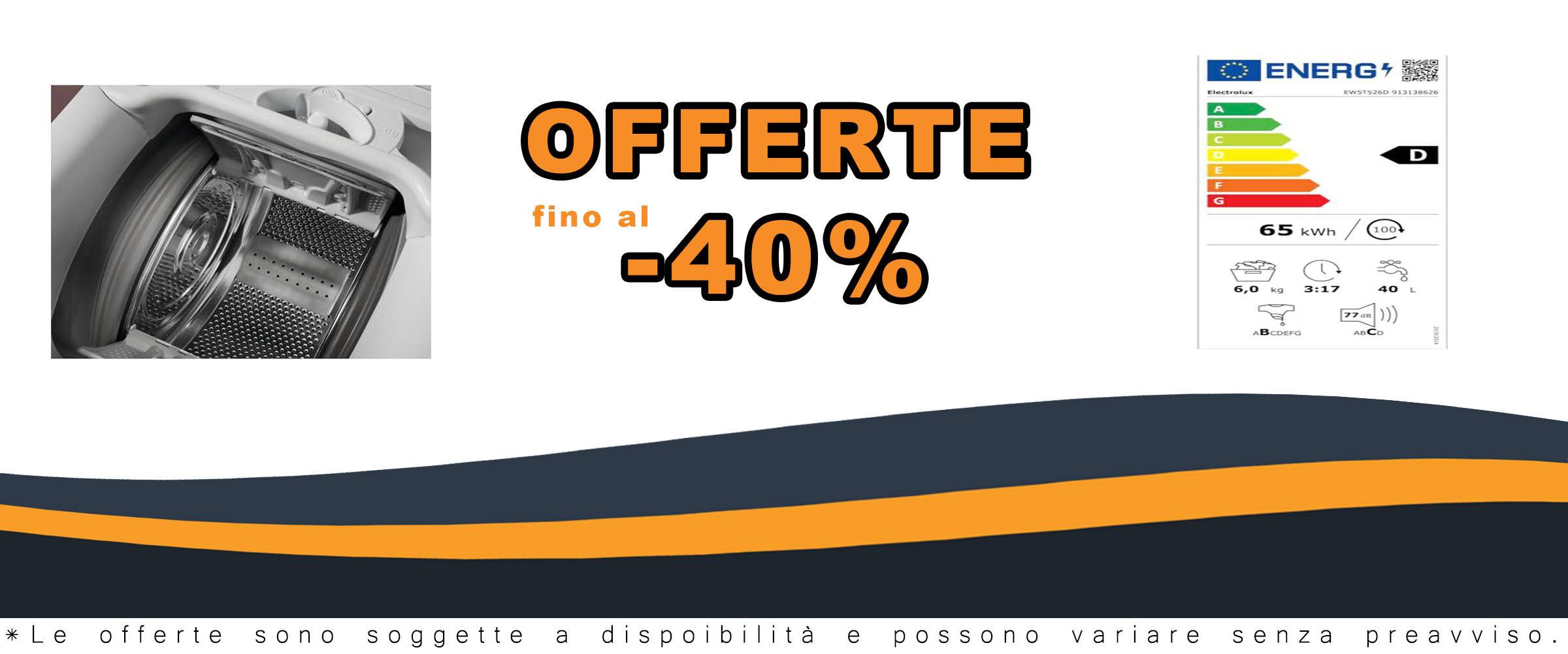 Electrolux 500 Lavatrice a Carica Dall'alto, 6 kg, EW5T526D, Tecnologia TimeCare, Display LED con Touch Control, Giri 1151, 599x397x890 mm, Classe D, Bianco