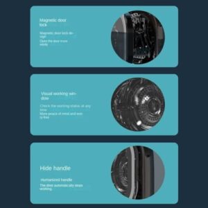 YUNYHAO Mini Asciugatrice Elettrica da 450 W, portatile e compatta con secchio in acciaio inox, ideale per appartamenti piccoli.