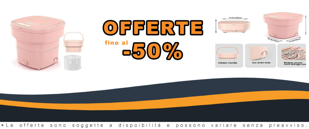Mini lavatrice pieghevole portatile da 18 litri, ideale per famiglie, campeggio e spazi ridotti, con cestello di scarico e design innovativo.