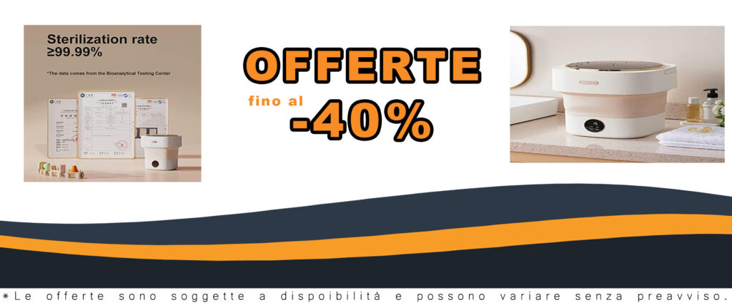 Lavatrice pieghevole portatile 2 in 1 ideale per campeggio, viaggi e appartamenti. Perfetta per calzini e biancheria intima.